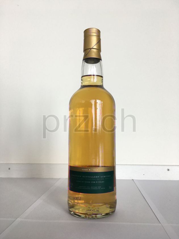 Flasche von Limerick Single Grain Adelphi 9 Cask 10839 9 Jahre, abgefüllt 2000, Bild 2
