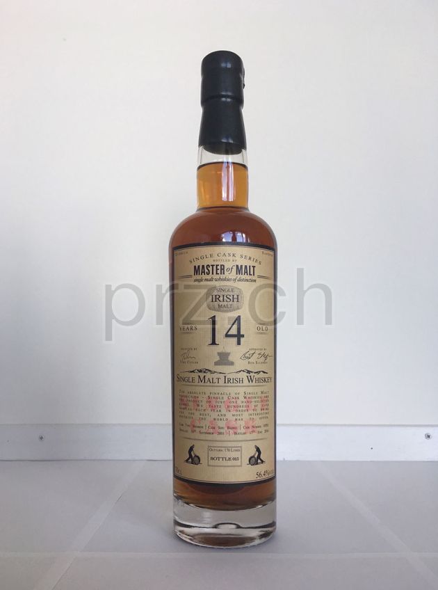 Flasche von Master of Malt Single Cask Series Cask 10785 14 Jahre, abgefüllt 2016, Bild 1