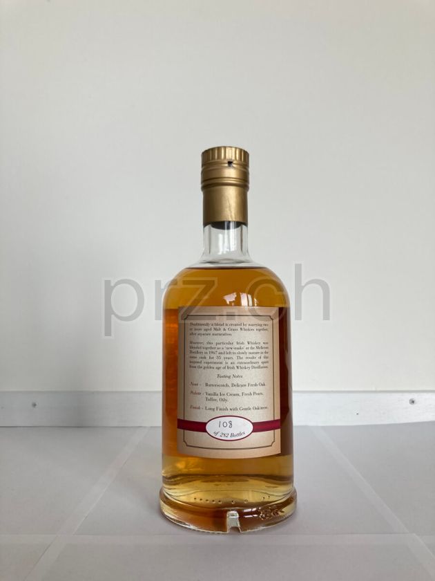 Flasche von Old Midleton 35 Jahre, abgefüllt 2002, Bild 2