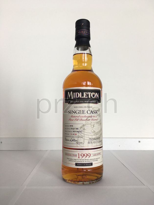 Flasche von Midleton 20 Jahre, abgefüllt 2019, Bild 2