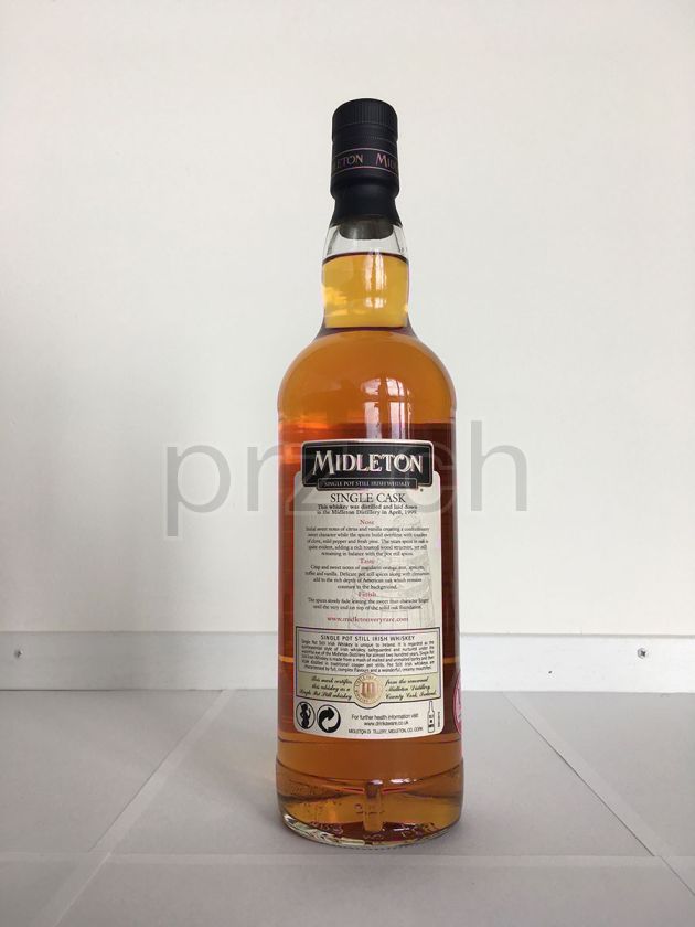 Flasche von Midleton 20 Jahre, abgefüllt 2019, Bild 3