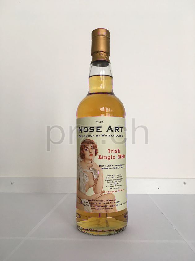 Flasche von Nose Art Bourbon Barrel 2017 25 Jahre, abgefüllt 2017, Bild 1