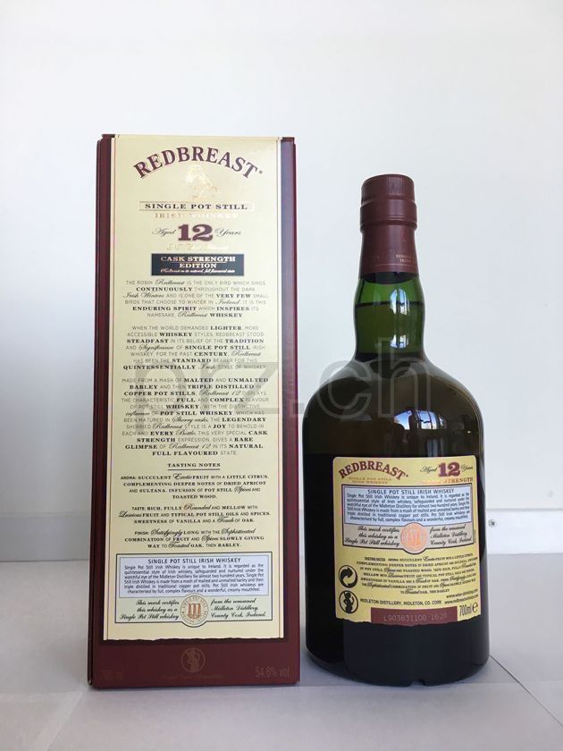 Flasche von Midleton 12 Jahre, abgefüllt 2019, Bild 2