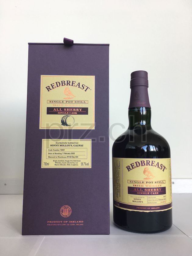 Flasche von Midleton 16 Jahre, abgefüllt 2018, Bild 1