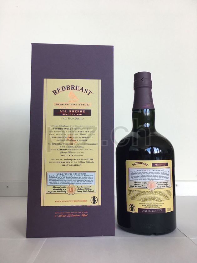 Flasche von Midleton 16 Jahre, abgefüllt 2018, Bild 2