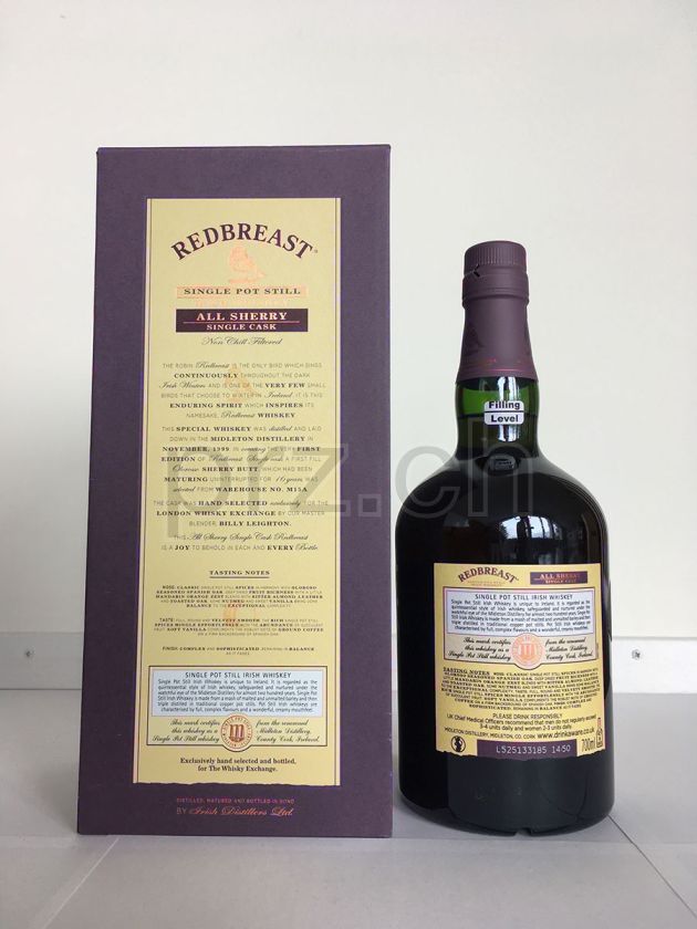 Flasche von Midleton 16 Jahre, abgefüllt 2015, Bild 2