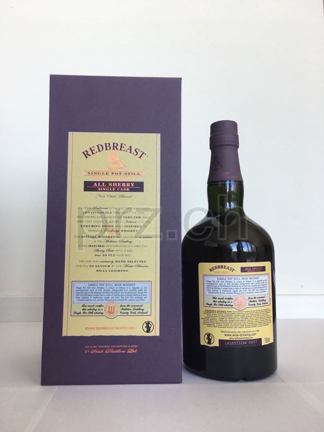 Flasche von Midleton 19 Jahre, abgefüllt 2018, Bild 2