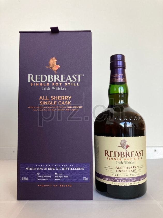 Flasche von Midleton 20 Jahre, abgefüllt 2021, Bild 1