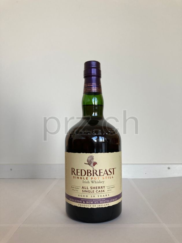 Flasche von Midleton 20 Jahre, abgefüllt 2021, Bild 3