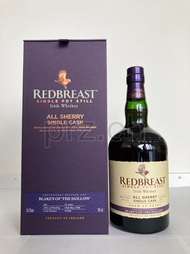 Flasche von Midleton 21 Jahre, abgefüllt 2020, Bild 1