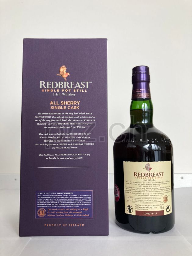 Flasche von Midleton 21 Jahre, abgefüllt 2020, Bild 2