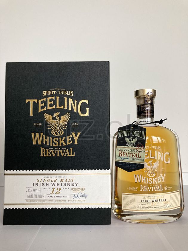 Flasche von The Teeling Whiskey Company 12 Jahre, abgefüllt 2018, Bild 1