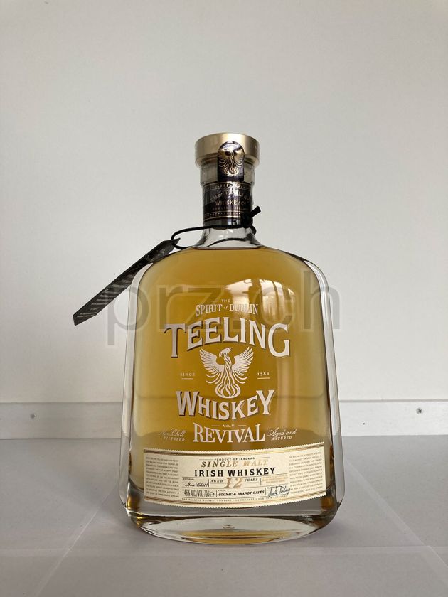 Flasche von The Teeling Whiskey Company 12 Jahre, abgefüllt 2018, Bild 2