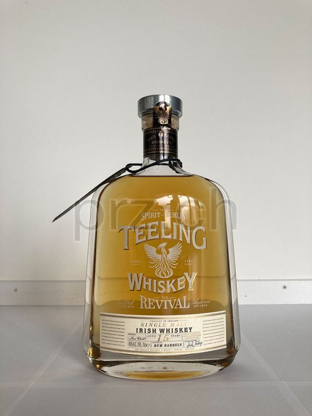 Flasche von The Teeling Whiskey Company 15 Jahre, abgefüllt 2015, Bild 2