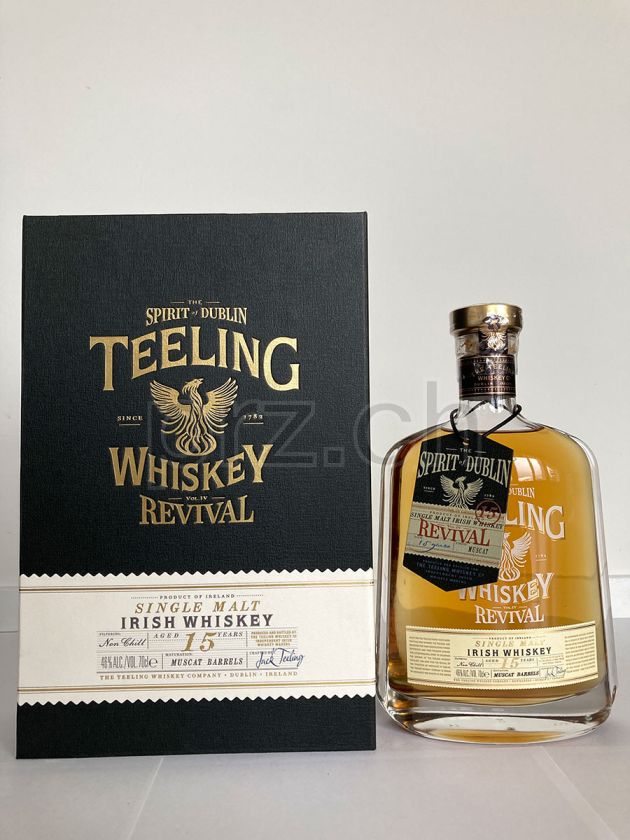 Flasche von The Teeling Whiskey Company 15 Jahre, abgefüllt 2017, Bild 1