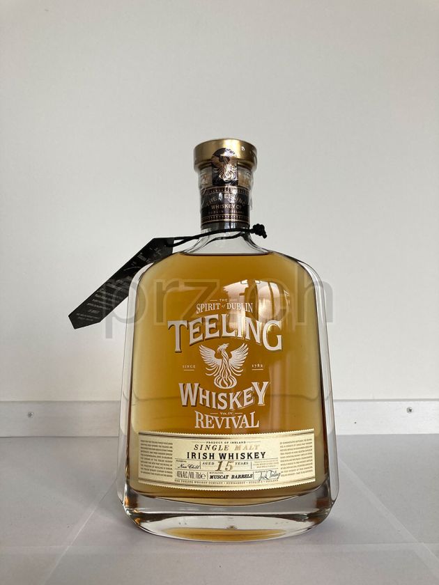 Flasche von The Teeling Whiskey Company 15 Jahre, abgefüllt 2017, Bild 2