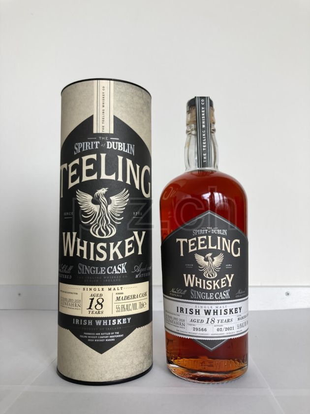 Flasche von Teeling Whiskey Company 18 Jahre, abgefüllt 2003, Bild 1