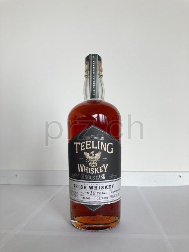 Flasche von Teeling Whiskey Company 18 Jahre, abgefüllt 2003, Bild 2