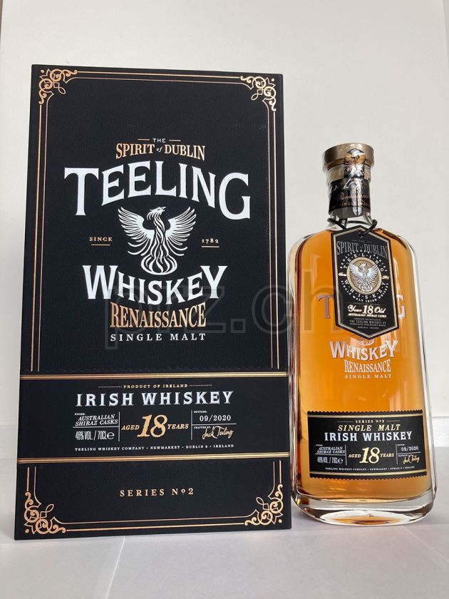 Flasche von The Teeling Whiskey Company 18 Jahre, abgefüllt 2020, Bild 1