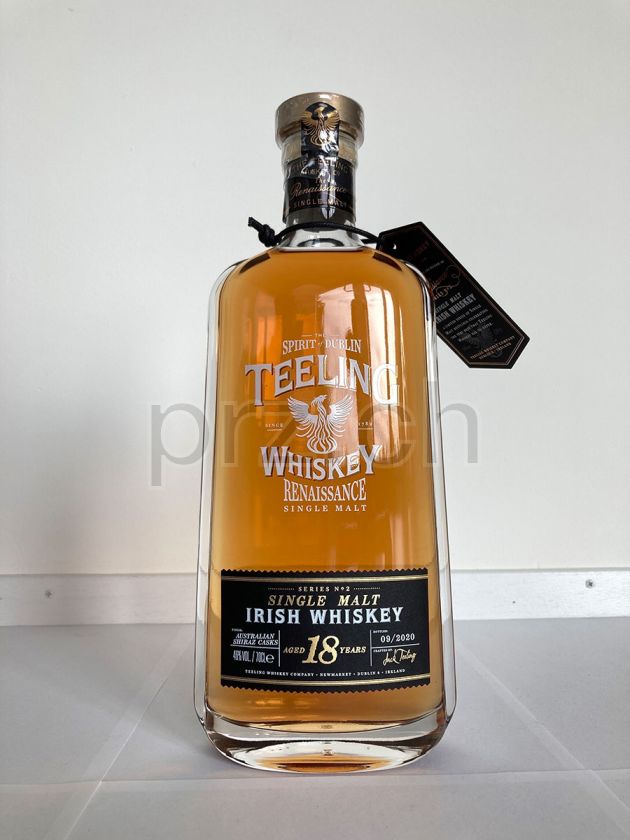 Flasche von The Teeling Whiskey Company 18 Jahre, abgefüllt 2020, Bild 2