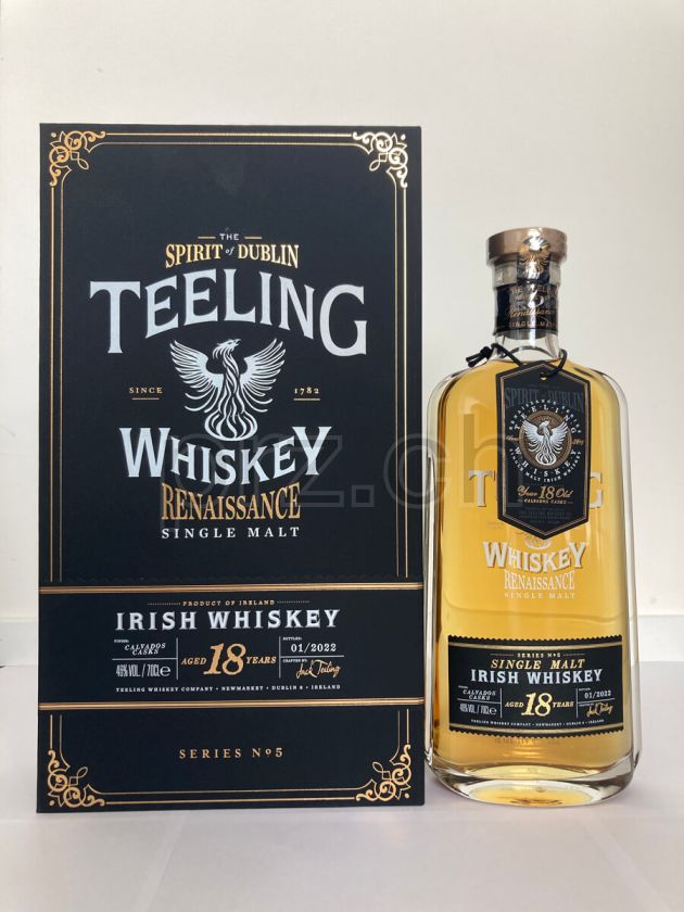 Flasche von The Teeling Whiskey Company 18 Jahre, abgefüllt 2022, Bild 1