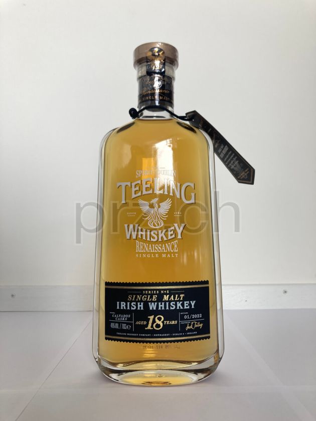 Flasche von The Teeling Whiskey Company 18 Jahre, abgefüllt 2022, Bild 2