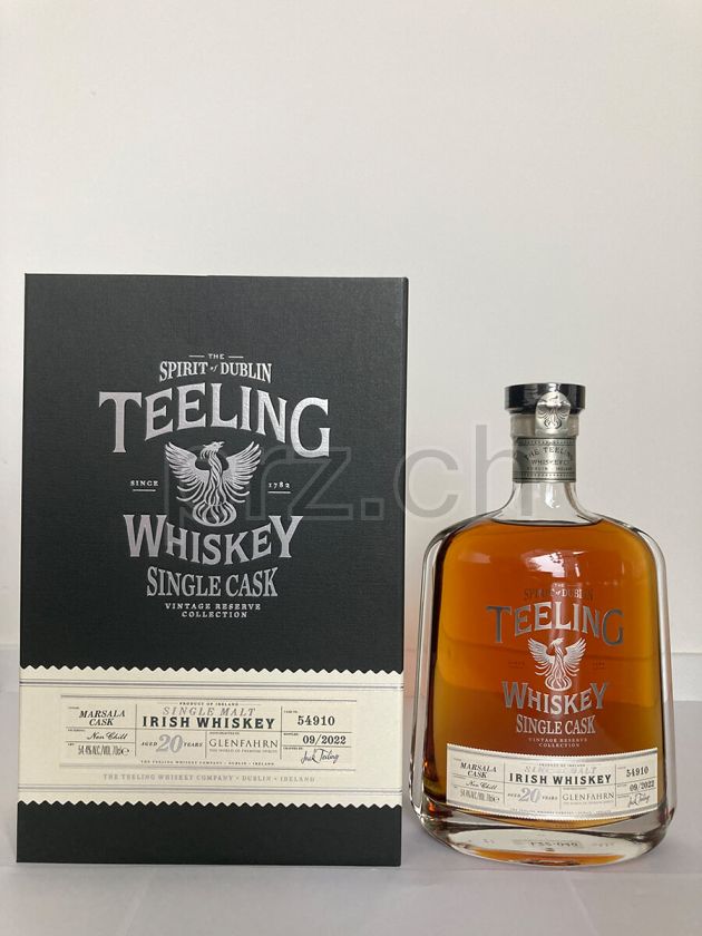 Flasche von Teeling Whiskey Company 20 Jahre, abgefüllt 2022, Bild 1