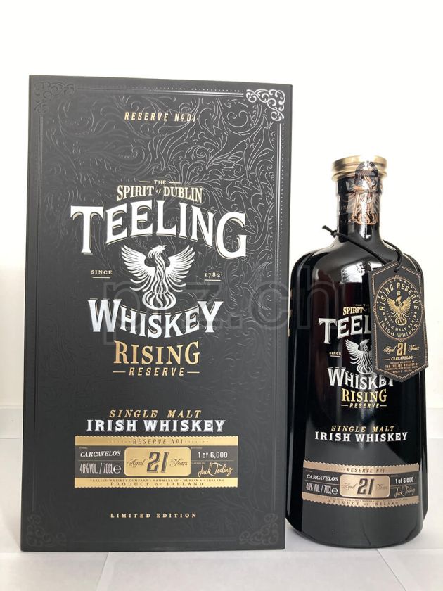 Flasche von The Teeling Whiskey Company 21 Jahre, abgefüllt 2022, Bild 1