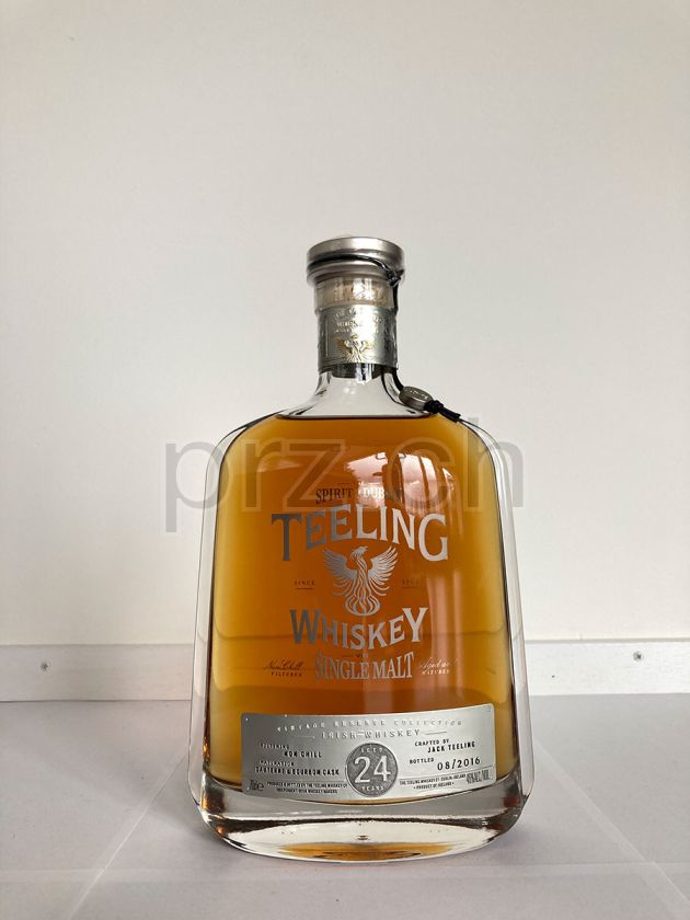 Flasche von The Teeling Whiskey Company 24 Jahre, abgefüllt 2016, Bild 2