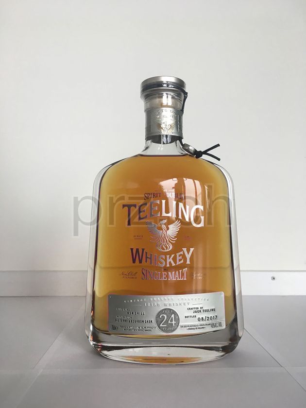 Flasche von The Teeling Whiskey Company 24 Jahre, abgefüllt 2017, Bild 2