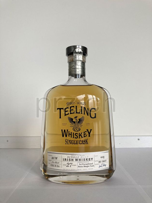 Flasche von The Teeling Whiskey Company 27 Jahre, abgefüllt 2017, Bild 2