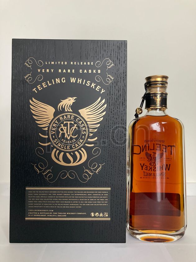 Flasche von The Teeling Whiskey Company 30 Jahre, abgefüllt 2022, Bild 2