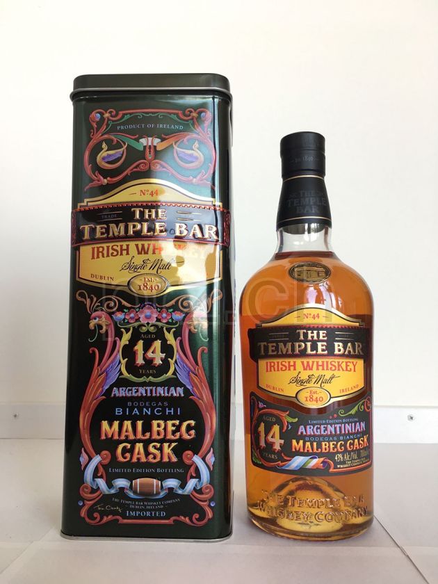Flasche von Temple Bar 14 Argentinian Malbec Finish Limited Edition 14 Jahre, abgefüllt 2019, Bild 1