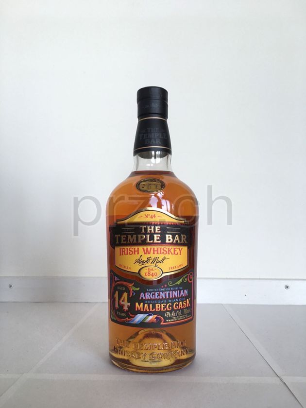 Flasche von Temple Bar 14 Argentinian Malbec Finish Limited Edition 14 Jahre, abgefüllt 2019, Bild 3
