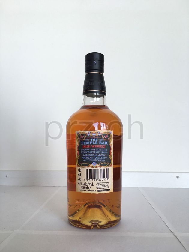 Flasche von Temple Bar 14 Argentinian Malbec Finish Limited Edition 14 Jahre, abgefüllt 2019, Bild 4