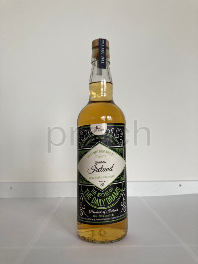 Flasche von The Nectar Of The Daily Drams 1989 Anniversary Edition V6 26 Jahre, abgefüllt 2016, Bild 1