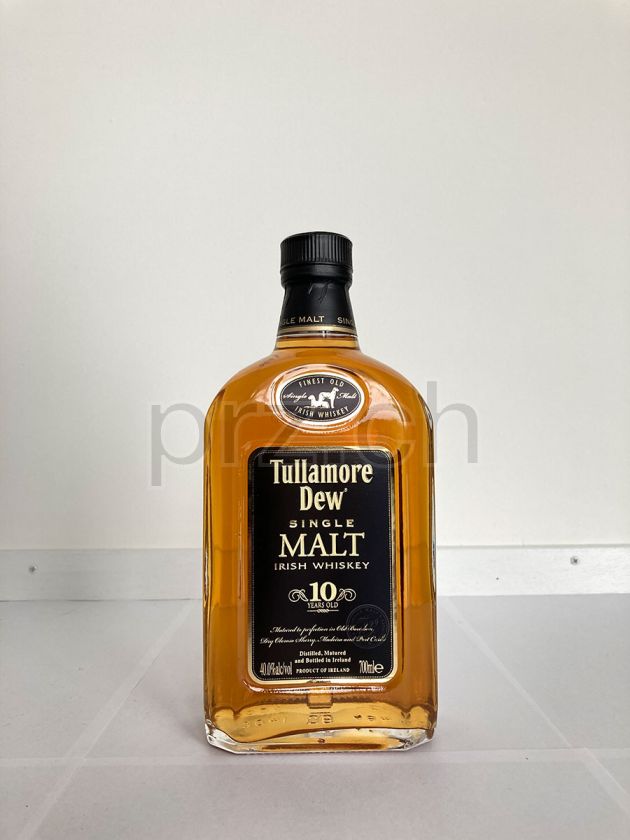 Flasche von Tullamore Dew 10 Jahre, abgefüllt 2012, Bild 2