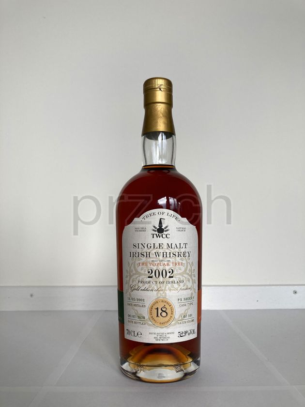 Flasche von Cooley 18 Jahre, abgefüllt 2020, Bild 2