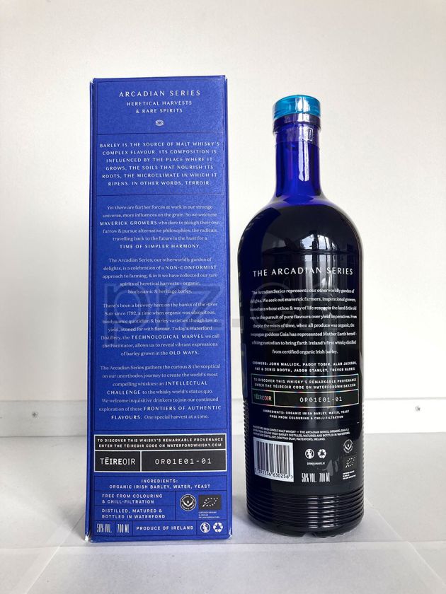 Flasche von Waterford 3 Jahre, abgefüllt 2020, Bild 2