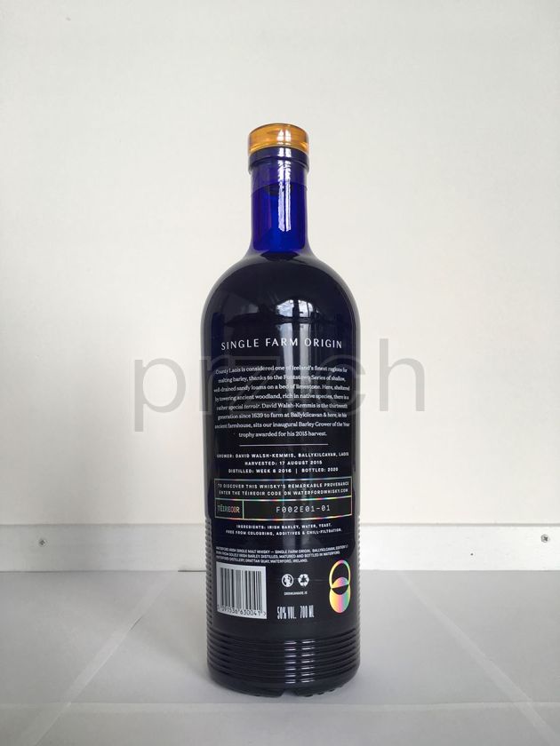 Flasche von Waterford 3 Jahre, abgefüllt 2020, Bild 4