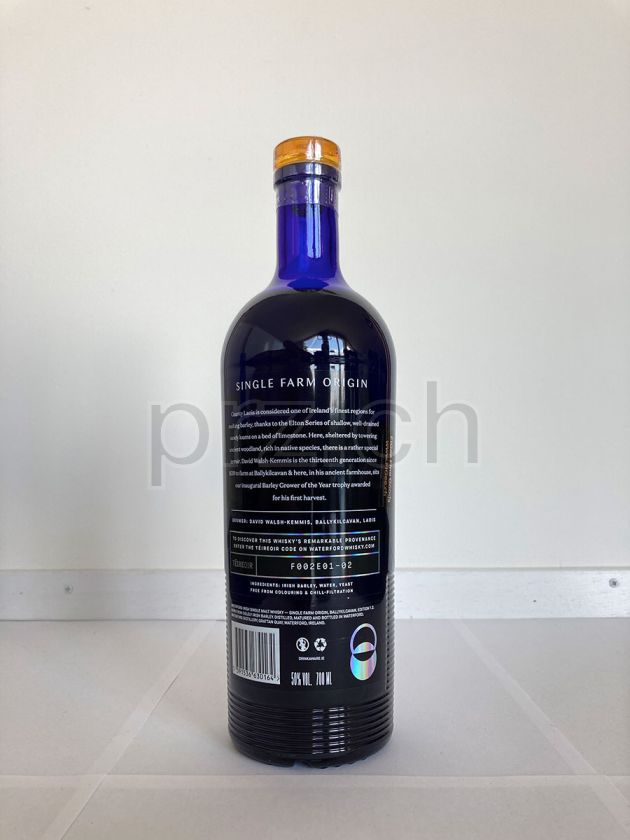 Flasche von Waterford 3 Jahre, abgefüllt 2020, Bild 4