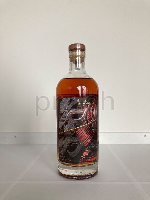 Flasche von West Cork 7 Jahre, abgefüllt 2019, Bild 2