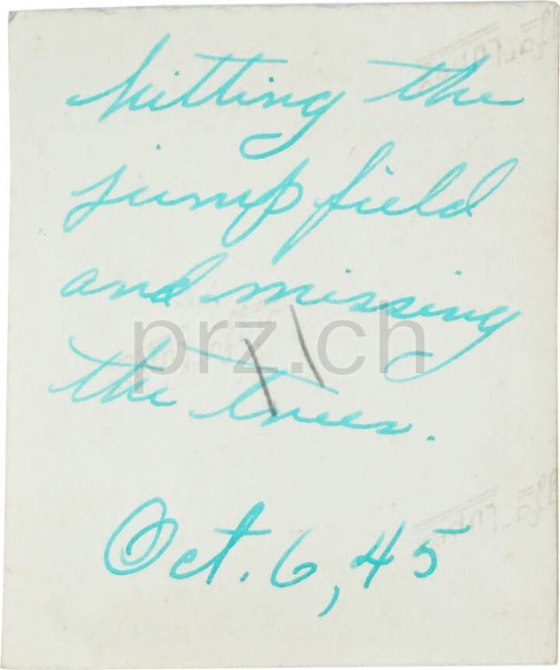 Vorderseite von General Dwight D. Eisenhower's Farewell Letter, Modell Armed Forces, Jahr 1945, Bild 6