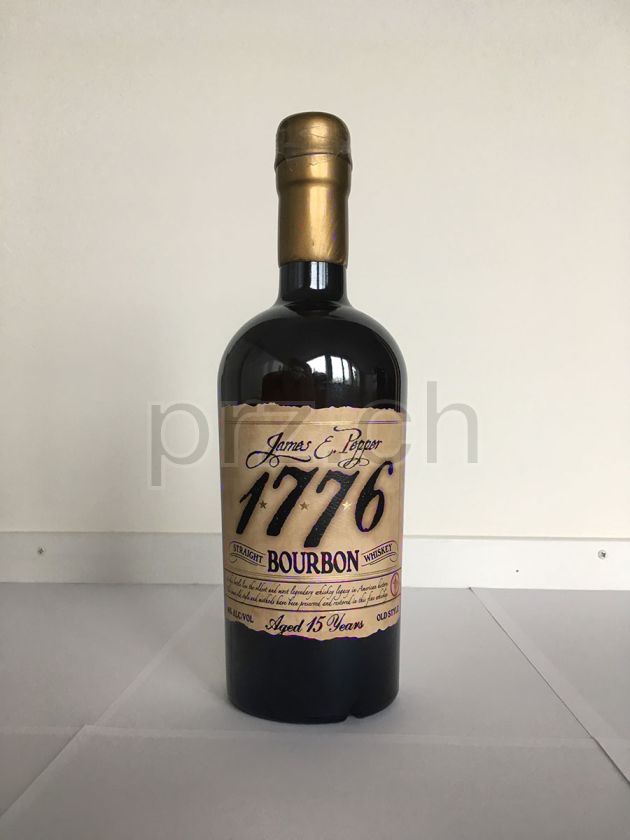Flasche von Jas. E. Pepper &amp; Co. 15 Jahre, abgefüllt 2012, Bild 1