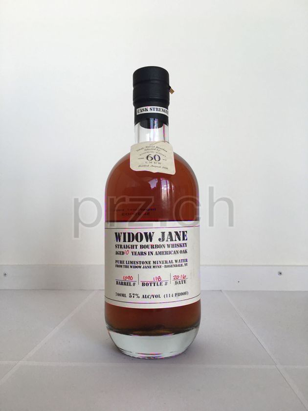 Flasche von Widow Jane 10 Jahre, abgefüllt 2016, Bild 1