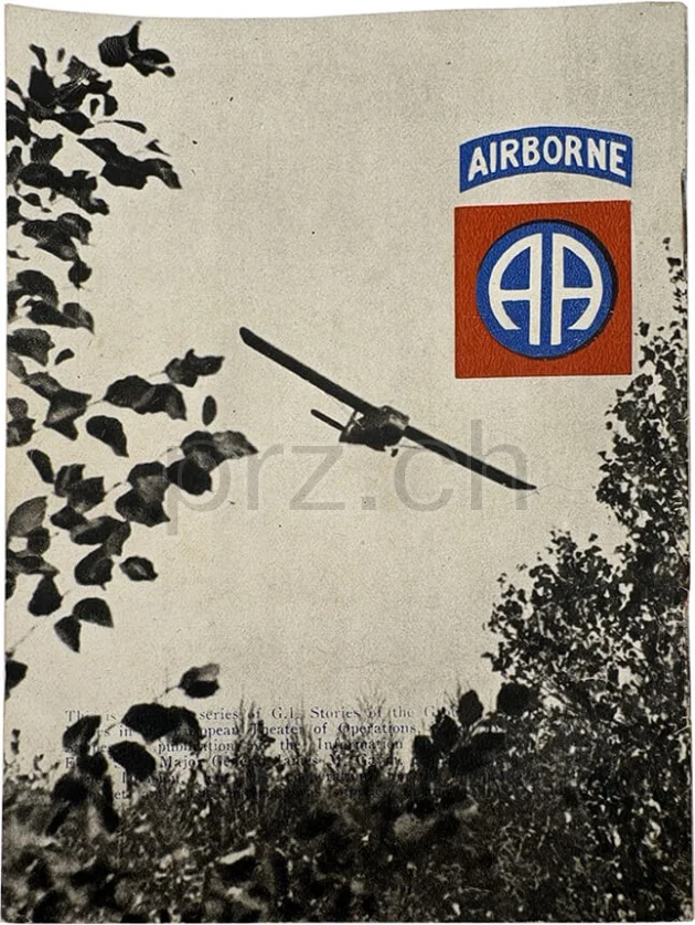 Vorderseite von D-Day Arm Flag – Sgt. Floyd D. Fletcher, 82nd Airborne Division, Modell Airborne «CL», Jahr 1943 - 44, Bild 22