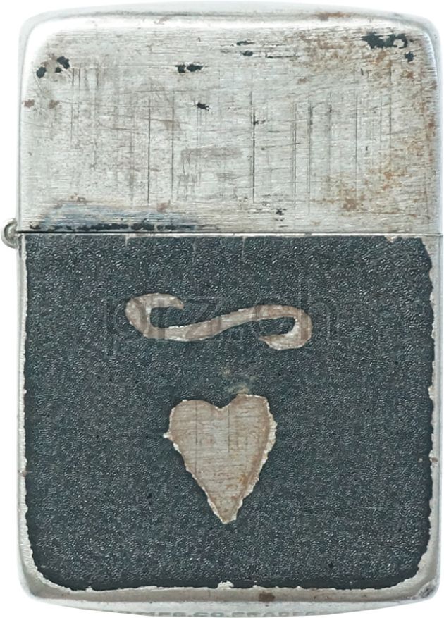 Vorderseite von U.S. 2913th Disciplinary Training Center – ETO, Modell three barrel hinge, round bottom, Jahr 1943 - 45, Bild 2