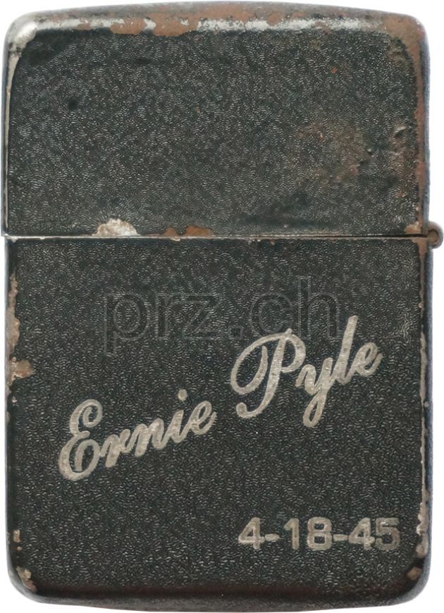 Vorderseite von Marksmanship Badge – Ernie Pyle, Modell four barrel hinge, flat bottom, Jahr 1942 - 43, Bild 2