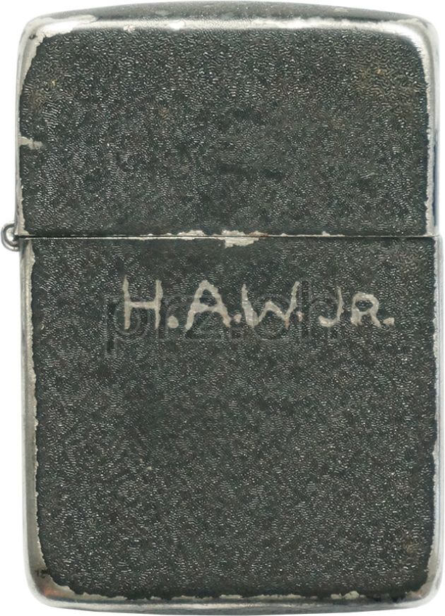 Vorderseite von U.S. 7th Armored Division – Herbert A. Wisbey, Jr., Modell three barrel hinge, round bottom, Jahr 1943 - 45, Bild 1